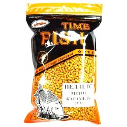 Пеллетс для рыбы, метод, Art Fishing, размер 3мм, 500г, вкус Карамель